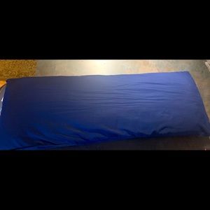Navy Blue Long Bed Pillow